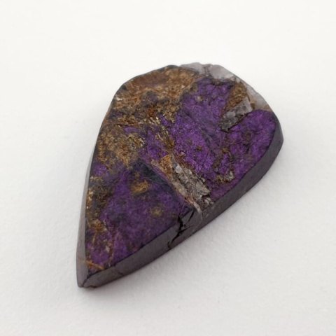 Purpurite raw cabochon 26x17 mm no 100 Purpurite raw cabochon 26x17 mm no 100