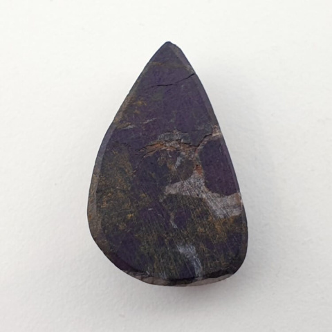 Purpurite raw cabochon 26x17 mm no 100 Purpurite raw cabochon 26x17 mm no 100