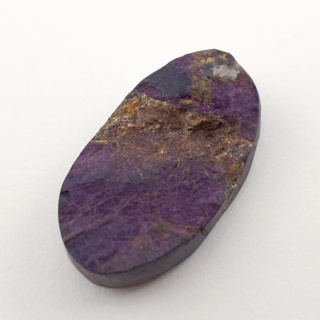 Purpurite raw cabochon 27x15 mm no 106