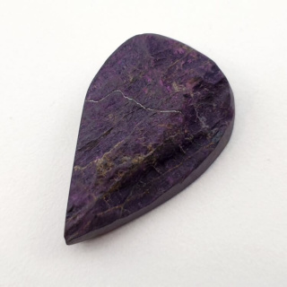 Purpurite raw cabochon 27x17 mm no 127