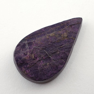 Purpurite raw cabochon 27x17 mm no 127