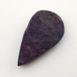 Purpurite raw cabochon 31x17 mm no 93