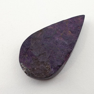 Purpurite raw cabochon 31x17 mm no 93