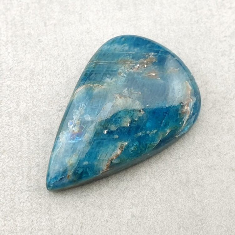 Apatite cabochon 29x19 mm no. 159 Apatite cabochon 29x19 mm no. 159