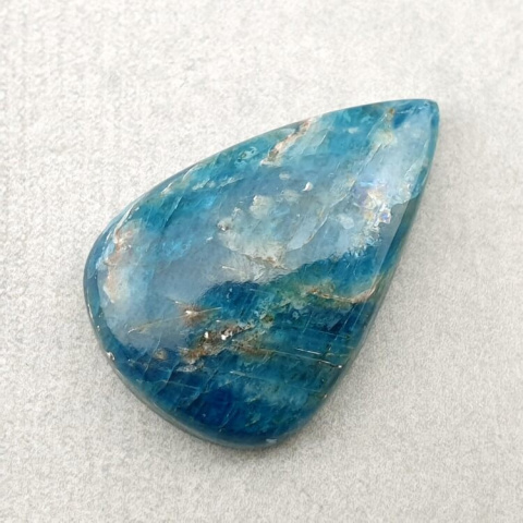 Apatite cabochon 29x19 mm no. 159 Apatite cabochon 29x19 mm no. 159