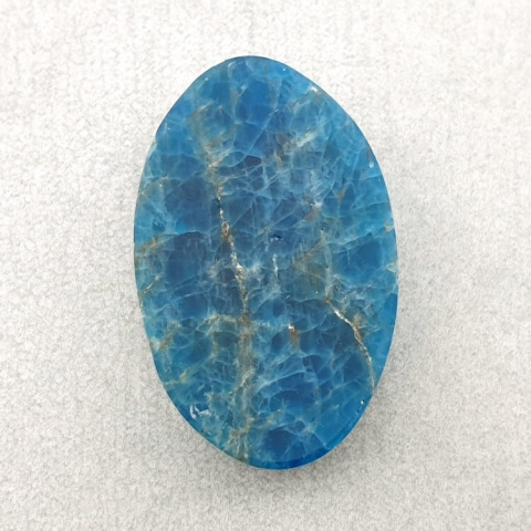 Apatite cabochon 31x19 mm no. 113 Apatite cabochon 31x19 mm no. 113