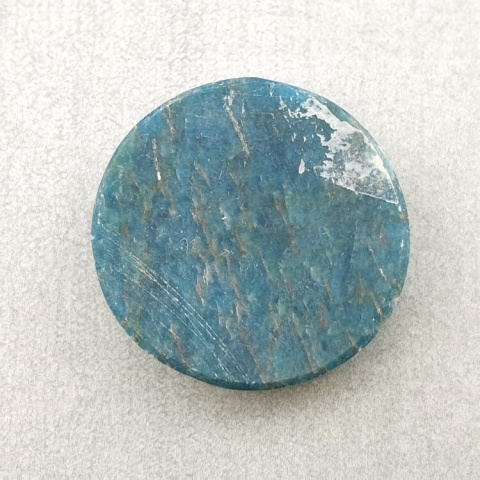 Apatite cabochon dia. 25 mm no 126 Apatite cabochon dia. 25 mm no 126