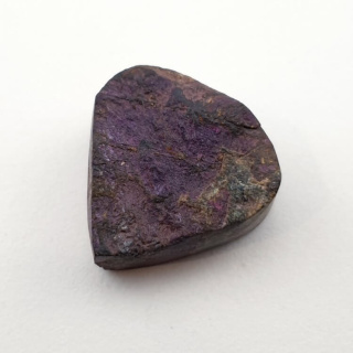 Purpurite raw cabochon 17x16 mm no 187