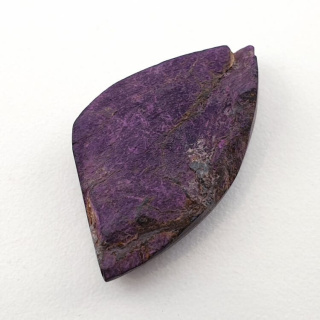 Purpurite raw cabochon 28x16 mm no 163