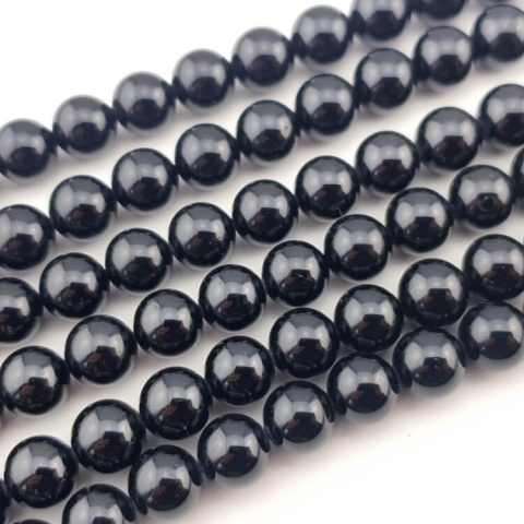 Tourmaline ball 6 mm strand