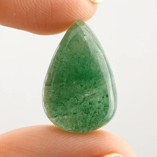Jadeite green cabochon 22x15 mm no 68