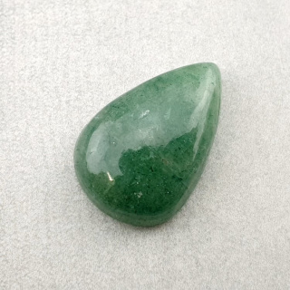 Green jade cabochon 22x15 mm no 68