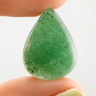 Jadeite green cabochon 23x17 mm no. 64