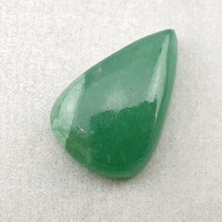 Green jade cabochon 25x16 mm no 62