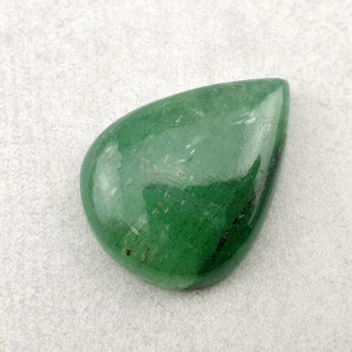 Green jade cabochon 25x19 mm no 51