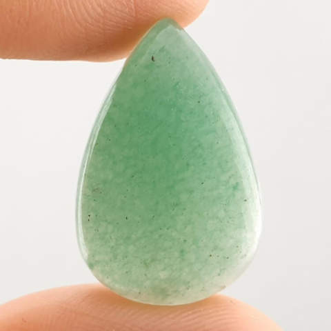 Green jade cabochon 26x17 mm no 59 Green jade cabochon 26x17 mm no 59