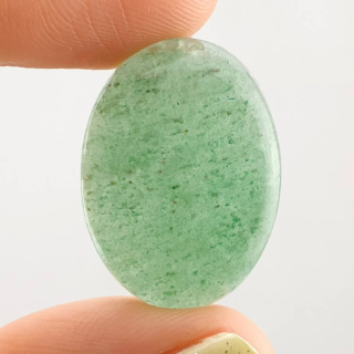 Jadeite green cabochon 26x19 mm no 61