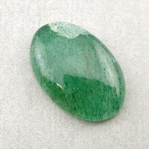 Jadeit zielony kaboszon 27x18 mm nr 11 Jadeit zielony kaboszon 27x18 mm nr 11