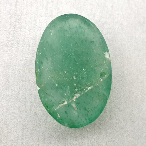 Jadeit zielony kaboszon 27x18 mm nr 11 Jadeit zielony kaboszon 27x18 mm nr 11