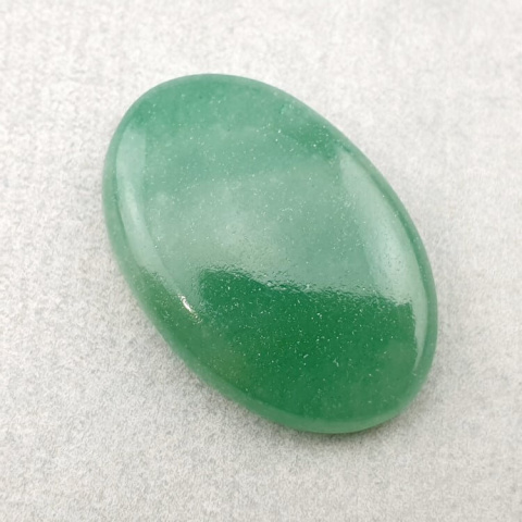 Green jade cabochon 27x18 mm no 13 Green jade cabochon 27x18 mm no 13