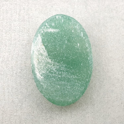 Green jade cabochon 27x18 mm no 13 Green jade cabochon 27x18 mm no 13