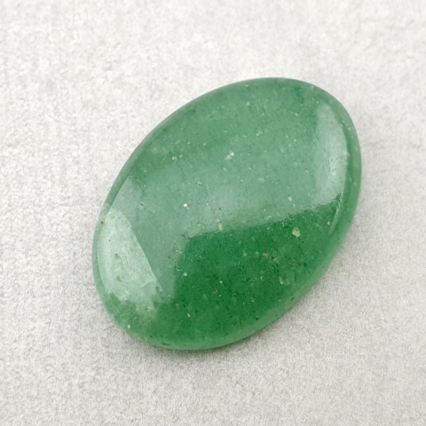 Green jade cabochon 28x20 mm no 49 Green jade cabochon 28x20 mm no 49