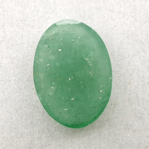 Green jade cabochon 28x20 mm no 49 Green jade cabochon 28x20 mm no 49