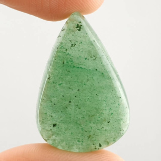 Jade green cabochon 29x20 mm no 28