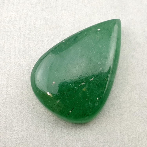 Green jade cabochon 29x20 mm no 55 Green jade cabochon 29x20 mm no 55