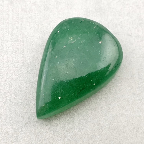 Green jade cabochon 29x20 mm no 55 Green jade cabochon 29x20 mm no 55