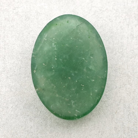 Green jade cabochon 30x22 mm no 12 Green jade cabochon 30x22 mm no 12