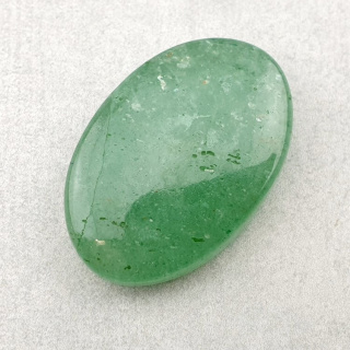 Green jade cabochon 31x21 mm no 30