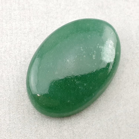 Jade green cabochon 31x21 mm no. 3 Jade green cabochon 31x21 mm no. 3