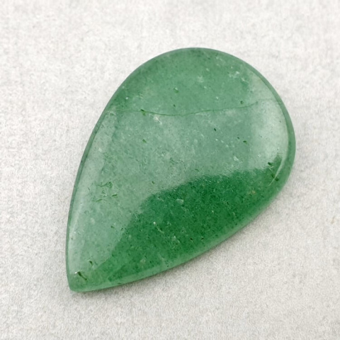 Green jade cabochon 31x21 mm no 53 Green jade cabochon 31x21 mm no 53