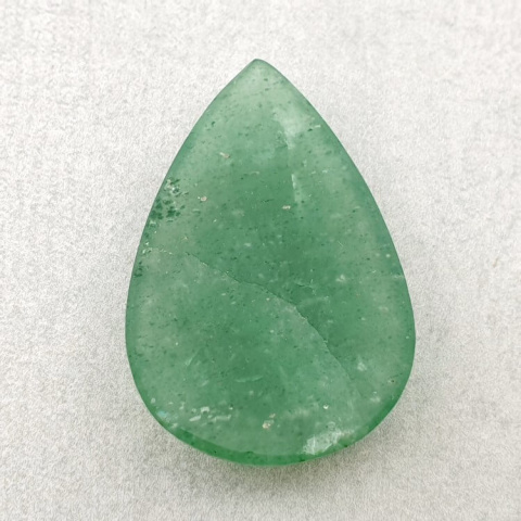 Green jade cabochon 31x21 mm no 53 Green jade cabochon 31x21 mm no 53