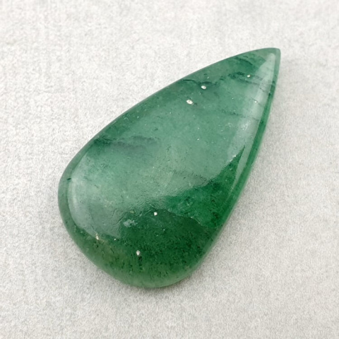 Green jade cabochon 32x18 mm no 44 Green jade cabochon 32x18 mm no 44