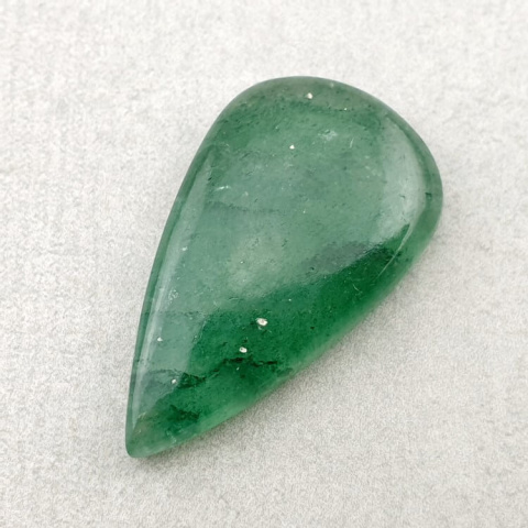 Green jade cabochon 32x18 mm no 44 Green jade cabochon 32x18 mm no 44