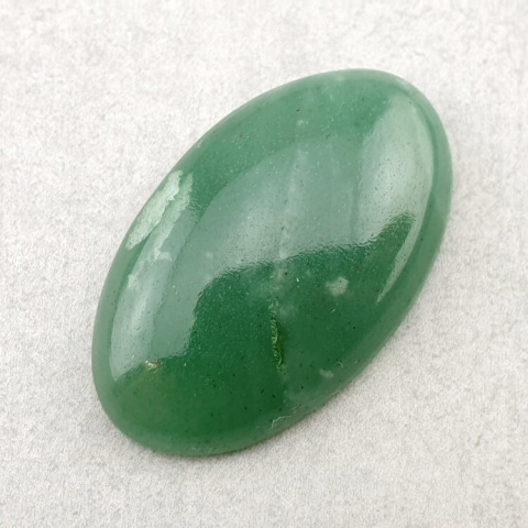 Green jade cabochon 32x19 mm no 38 Green jade cabochon 32x19 mm no 38