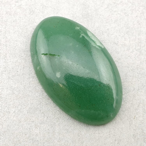 Green jade cabochon 32x19 mm no 38 Green jade cabochon 32x19 mm no 38