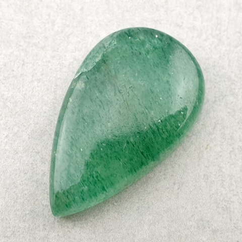 Green jade cabochon 32x19 mm no 48