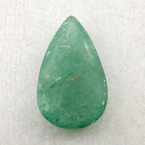 Green jade cabochon 32x19 mm no 48