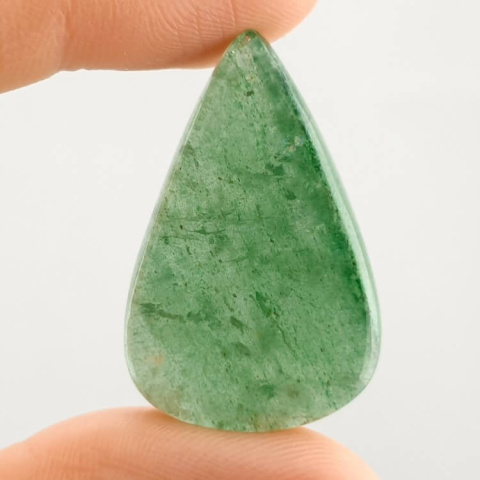 Green jade cabochon 32x21 mm no 42 Green jade cabochon 32x21 mm no 42