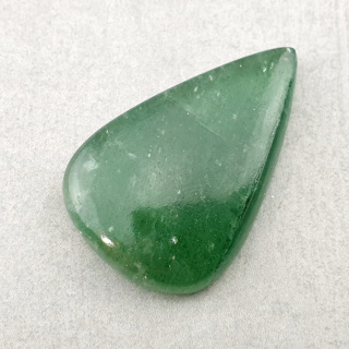 Green jade cabochon 32x21 mm no 42