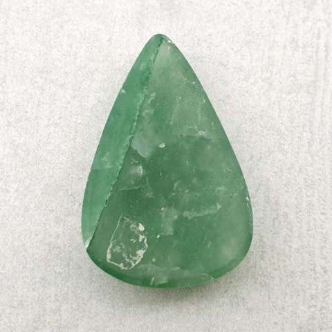 Green jade cabochon 32x21 mm no 42 Green jade cabochon 32x21 mm no 42