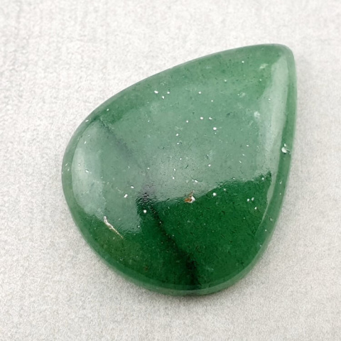 Green jade cabochon 32x25 mm no 29 Green jade cabochon 32x25 mm no 29