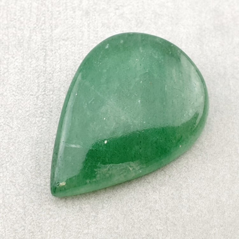 Green jade cabochon 33x24 mm no 5 Green jade cabochon 33x24 mm no 5