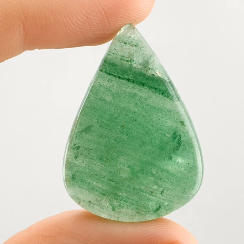 Green jade cabochon 34x24 mm no 36 Green jade cabochon 34x24 mm no 36