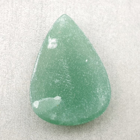 Green jade cabochon 34x24 mm no 7 Green jade cabochon 34x24 mm no 7