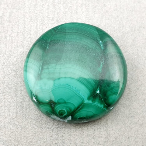 Malachite cabochon fi 23 mm no. 163 Malachite cabochon fi 23 mm no. 163