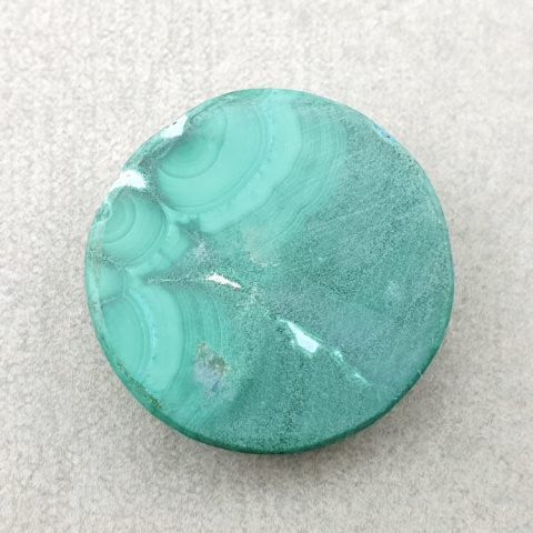Malachite cabochon fi 23 mm no. 163 Malachite cabochon fi 23 mm no. 163